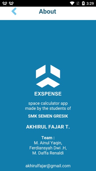 Exspense : Space Calculator - Preview 3