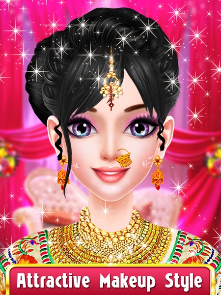 Indian Wedding Dress Up and Makeup Salon - Preview 11