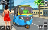 Tuk Tuk Auto Rickshaw 3D Games screenshot 6
