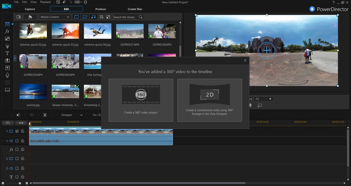 Cyberlink PowerDirector para Windows - Baixe gratuitamente na Uptodown