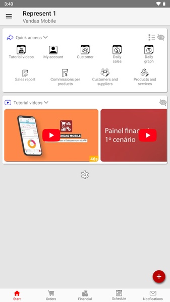 Vendas mobile - Preview 1