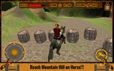 Horse Rider Hill Climb Run 3D screenshot 7