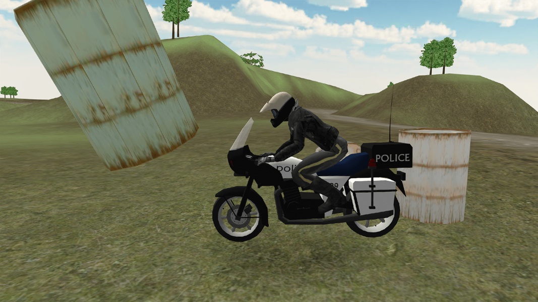 Police Motorbike Road Rider - Preview 1