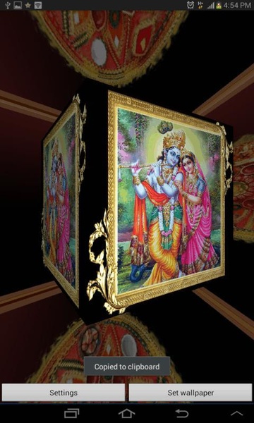 3D Shree Krishna LWP - Preview 2