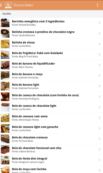 Receitas Light - Preview 2