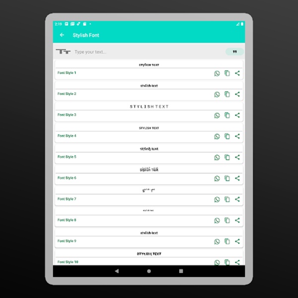 Stylish Fonts - Preview 1