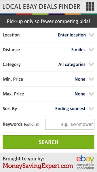 Local Ebay Deals Finder - Preview 5