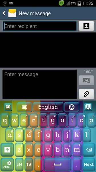GO Keyboard Themes Color Theme - Preview 6