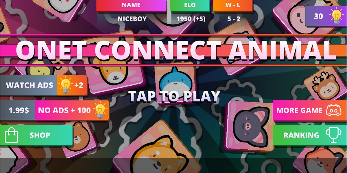 Onet Connect Animal Online - Preview 5