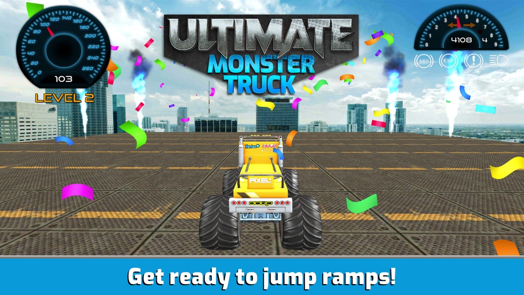 Monster Truck Ramp Jump Saga - Preview 1