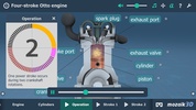Four-stroke Otto engine educational VR 3D screenshot 2