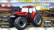 Farm Drive Tractor Simulator screenshot 5