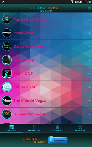 House Music Radio App - Preview 5