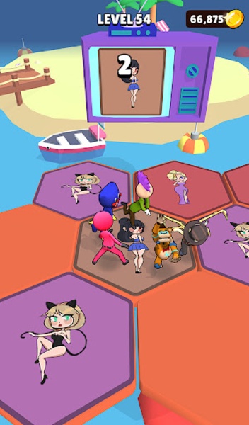 Bear Match Party: Fall down io - Preview 24
