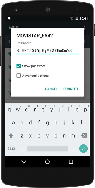 Wifi password - Preview 1