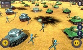 Battle Simulator World War 2 - Stickman Warriors screenshot 5