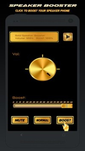 Gold Speaker Booster - Preview 2