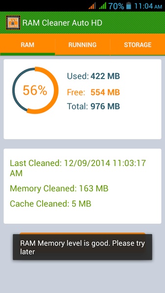 RAM Cleaner Auto HD - Preview 5