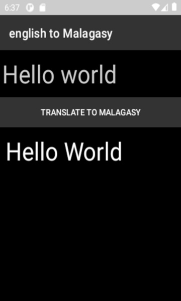 english to Malagasy translator - Preview 4
