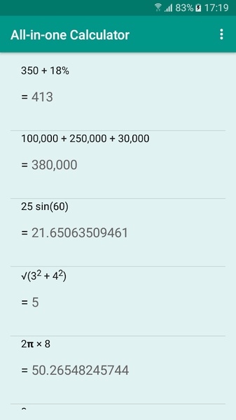 Everyday Calculator - Preview 9