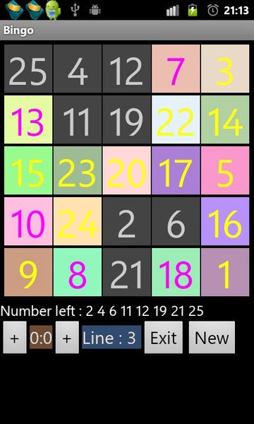 Bingo multiplayer game - Preview 2