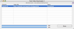 Flash Video Downloader screenshot 1