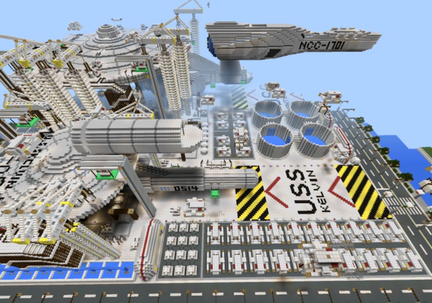 Map StarTrek for Minecraft - Preview 4