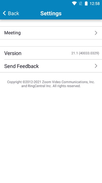 RingCentral Meetings - Preview 2