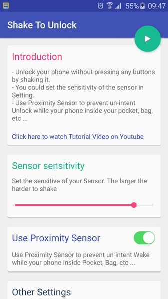 Shake To Unlock - Preview 2
