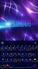 Color Neon Tech Keyboard Theme screenshot 1