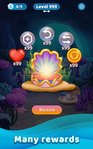 Ocean Match 3D Fish - Preview 1
