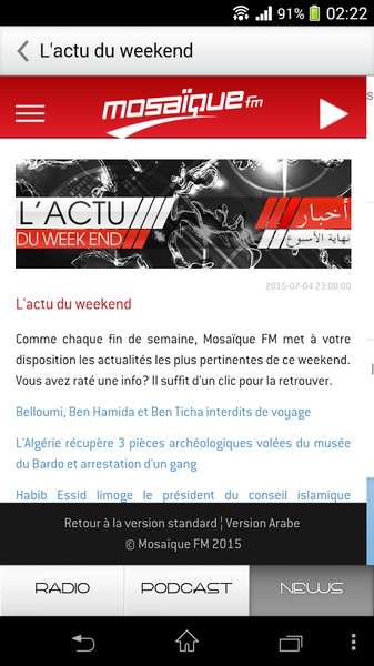 Mosaique FM - Preview 1