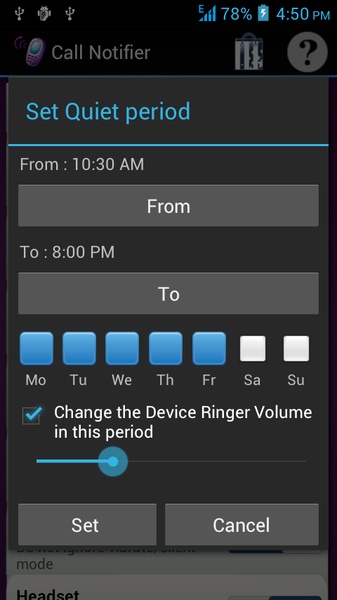 Call Notifier - Preview 3