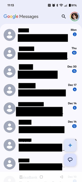 Android Messages - Preview 5