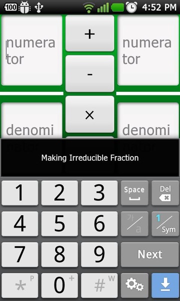 Simple Fraction Calculator - Preview 4