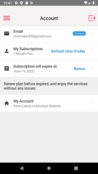 LightyearVPN - Preview 4