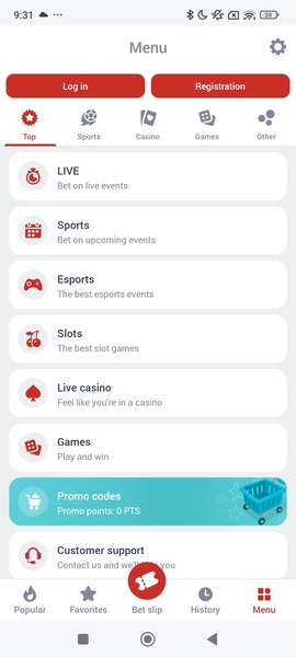 Megapari app