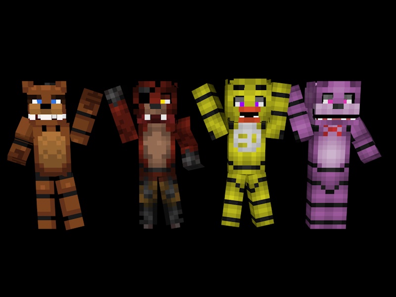 Animatronics in Minecraft - Preview 4