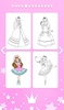 Princess Girls Coloring Book screenshot 9