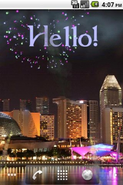 Skyrockets & Fireworks Livewallpaper Free - Preview 6