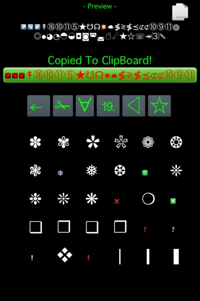 1001+ Symbols - Preview 6