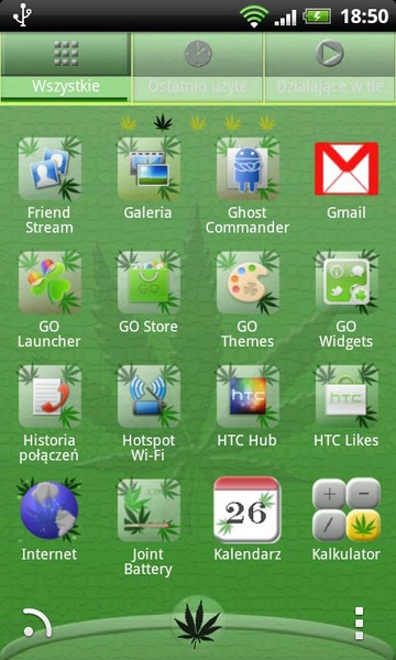 Go Launcher EX Ganja Theme - Preview 4