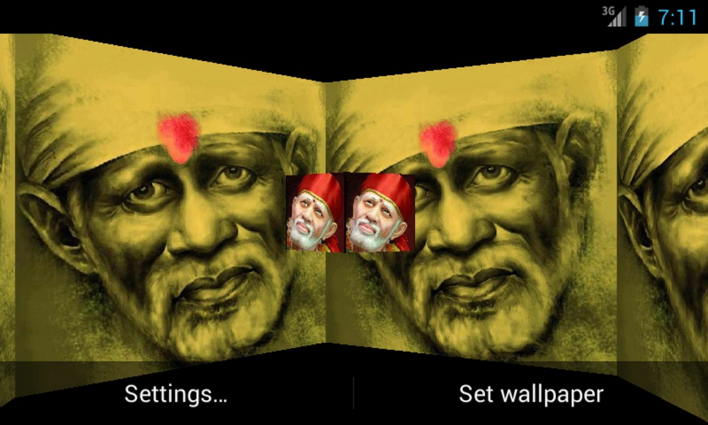 Shirdi Sai Baba 3D Live Wallpaper - Preview 5