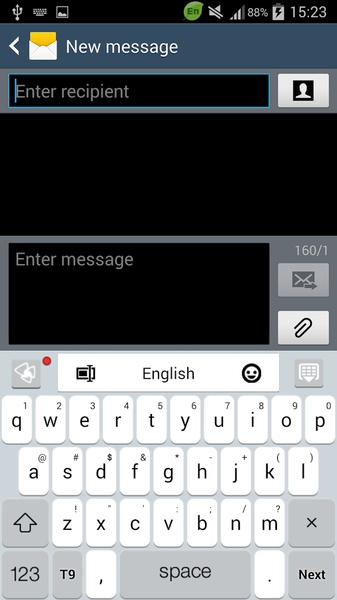 GO Keyboard Flat Theme - Preview 5