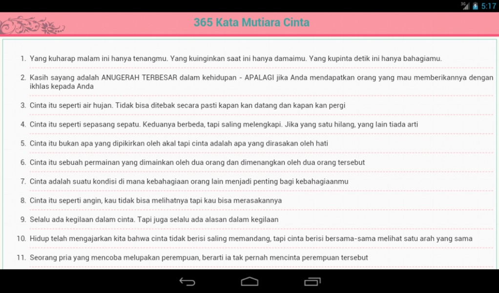 365 KATA MUTIARA CINTA - Preview 2