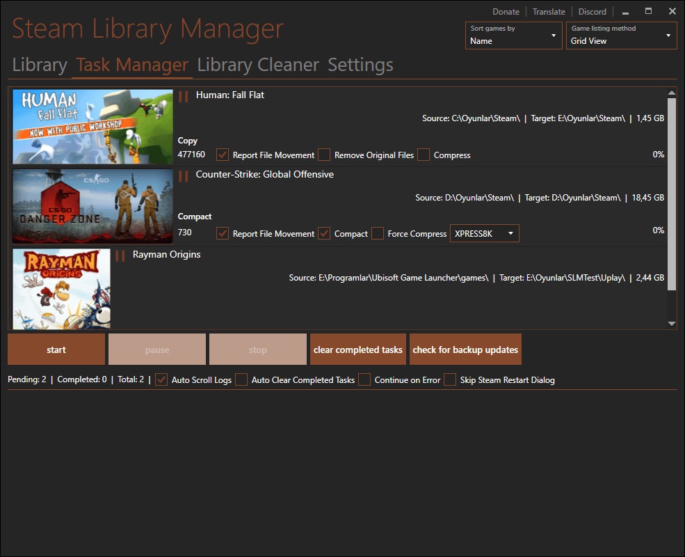 Steam Library Manager 1 6 0 4 对于 S Windows 下载