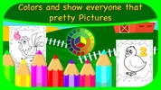 Coloring Painted Hen Children screenshot 2
