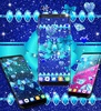 Blue glitter diamond bow live wallpapers screenshot 4