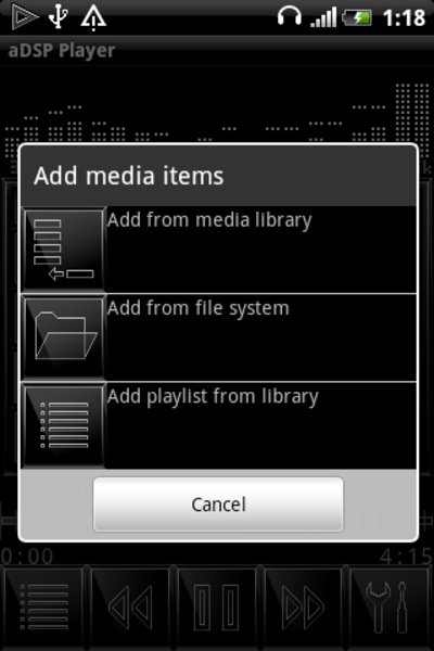 aDSP Player - Preview 4
