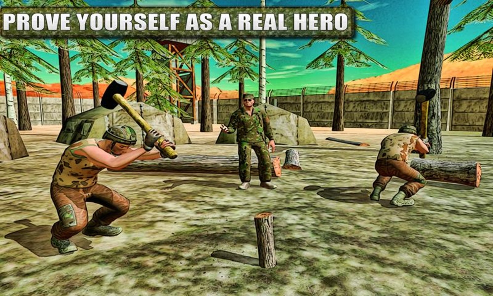 US Army Training War School 3D - Preview 2